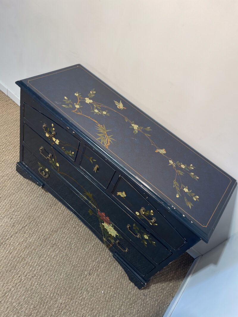 Commode à tiroir style asiatique – Image 3