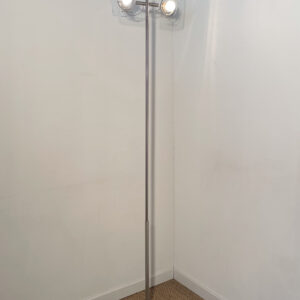 Lampadaire verre double spot