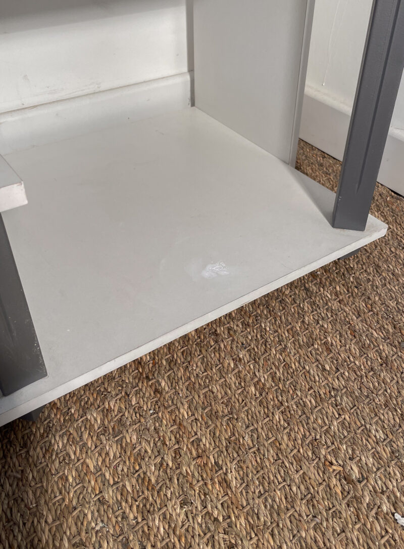 Meuble TV blanc et gris – Image 4