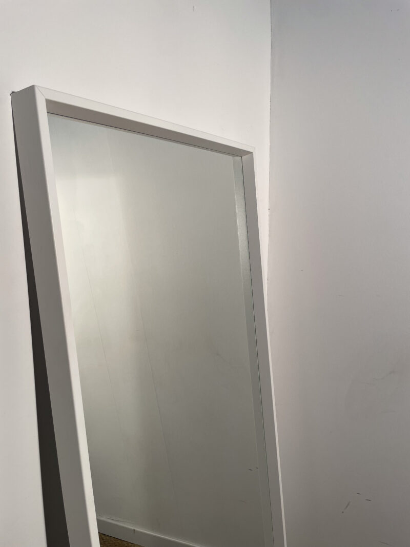 Miroir cadre blanc – Image 2