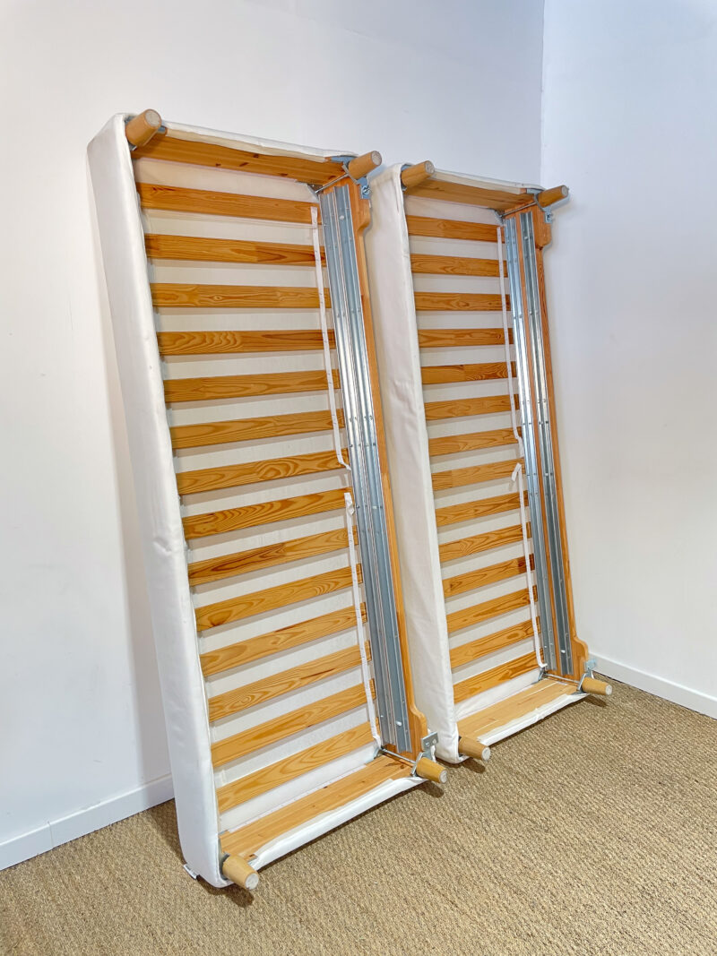 Lot de 2 sommiers tapissier en 80 x 200 – Image 7