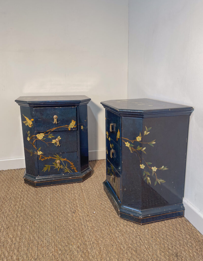 Lot tables de chevet style asiatique – Image 2