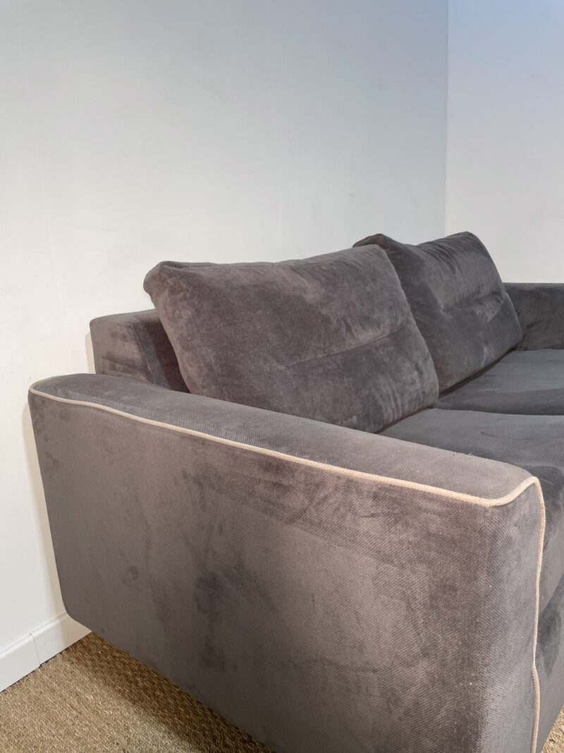 Canapé-lit gris (dépliable) – Image 6