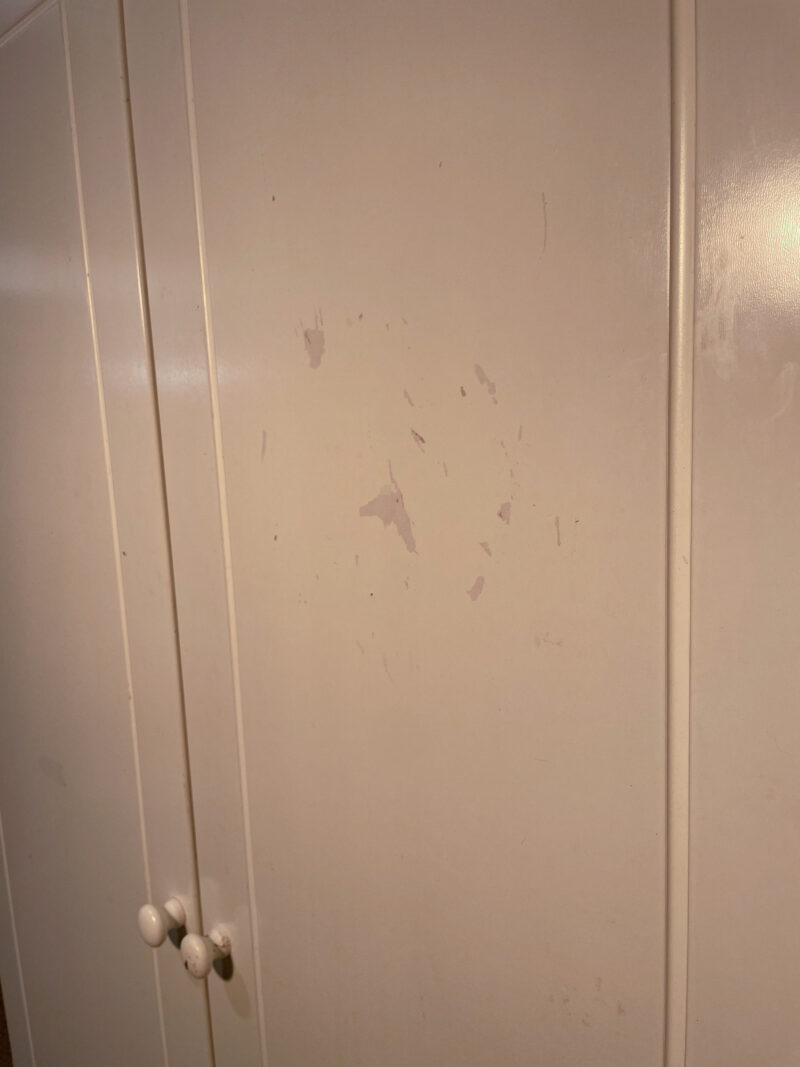 Armoire blanche avec penderie – Image 4