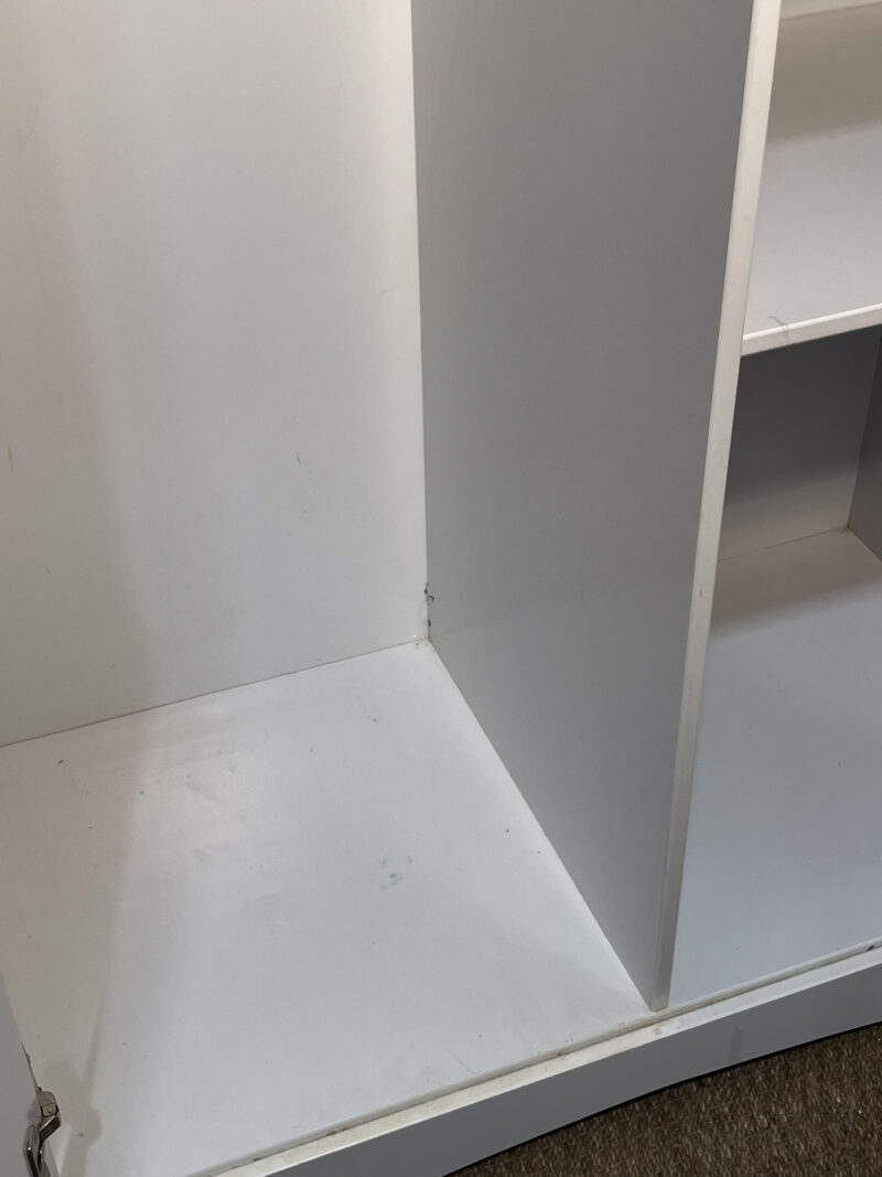 Armoire blanche avec penderie – Image 3