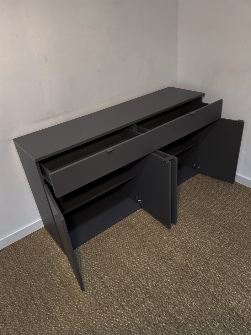 Buffet anthracite en métal – Image 3