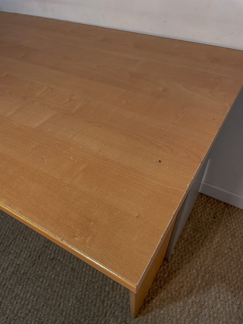 Bureau effet bois clair – Image 5