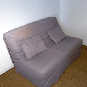 BZ Avec housse en tissu gris clair