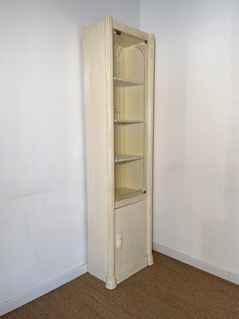 Grande bibliothèque vintage (avec ou sans porte vitrée)