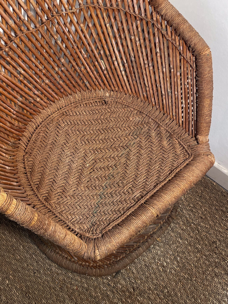 Fauteuil en rotin – Image 3