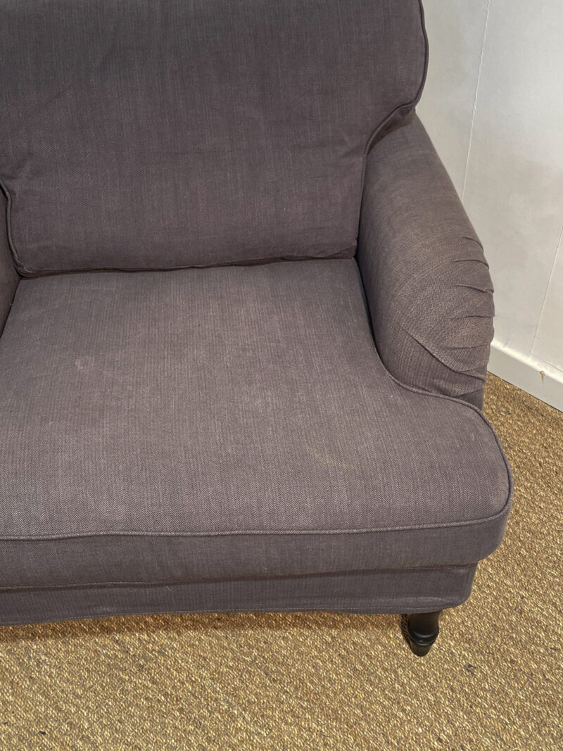Fauteuil en tissu gris foncé – Image 7