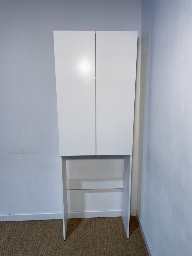 Meuble haut en bois blanc – Image 2