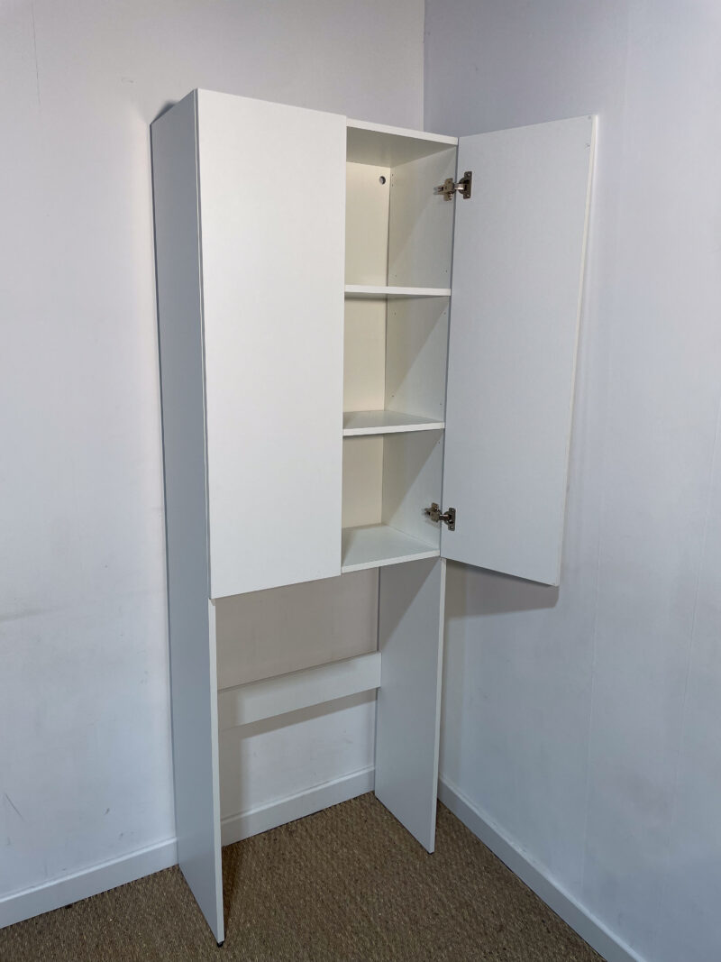 Meuble haut en bois blanc – Image 3