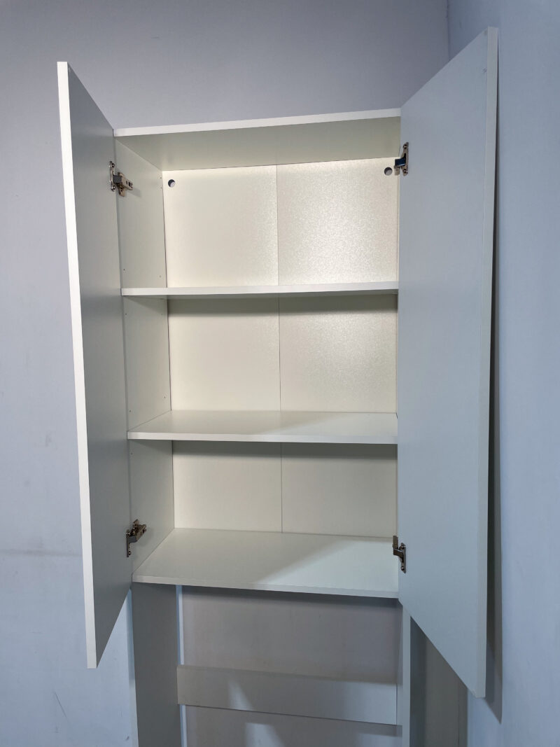 Meuble haut en bois blanc – Image 4