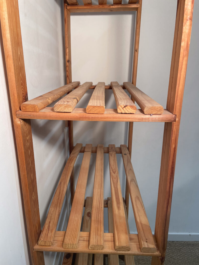 Etagère en bois profonde – Image 4