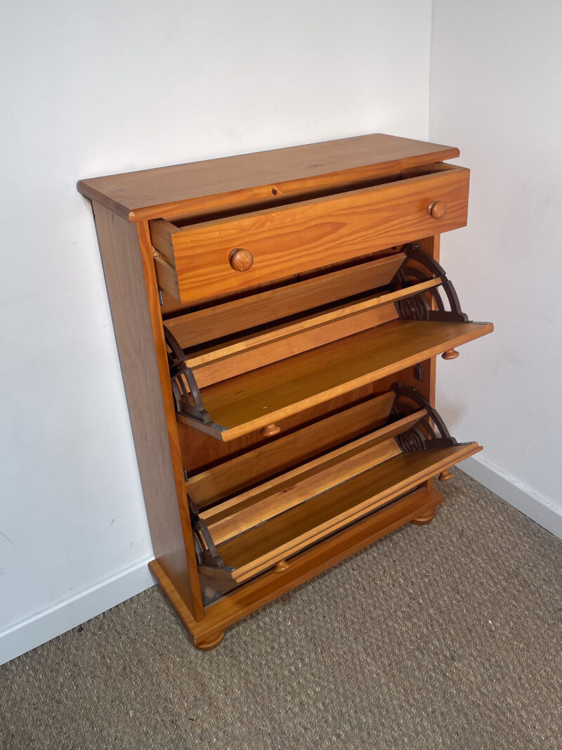 Meuble à chaussures en bois – Image 2