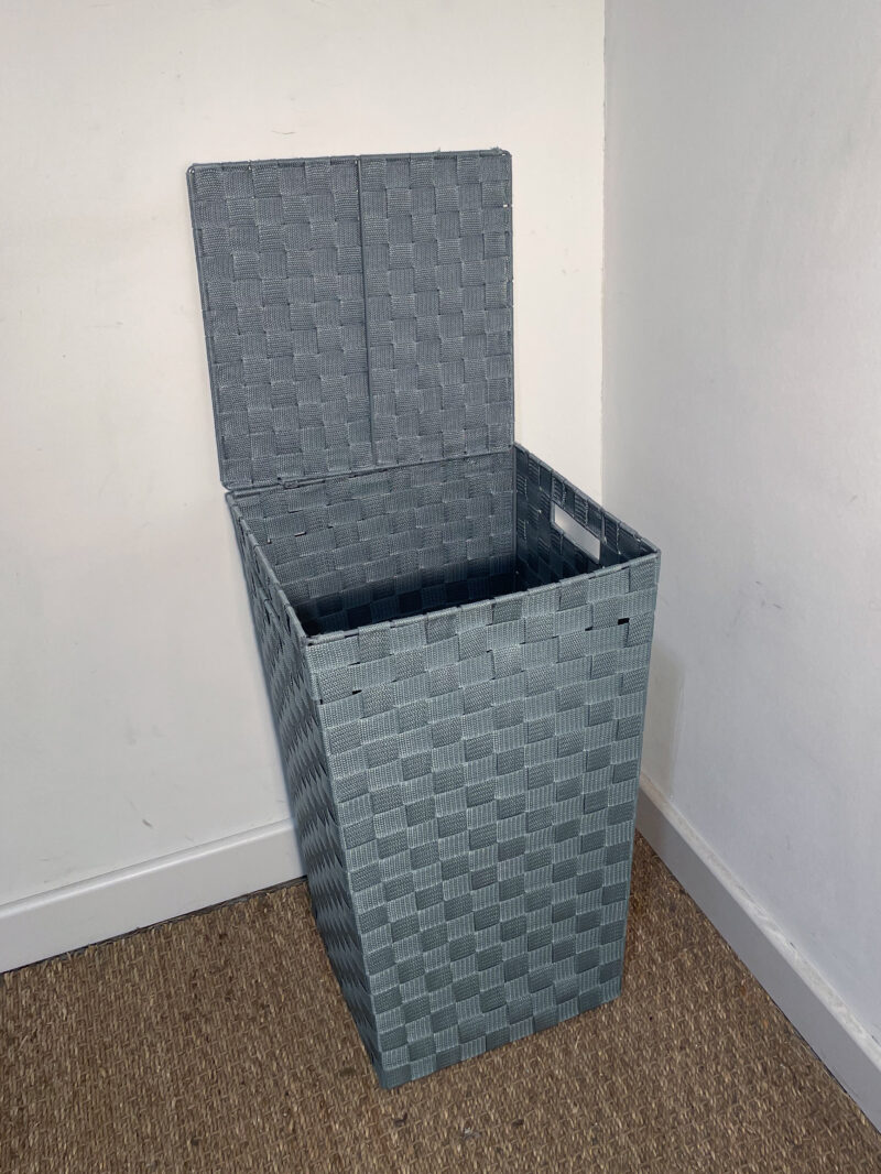 Panière à linge bleue – Image 3