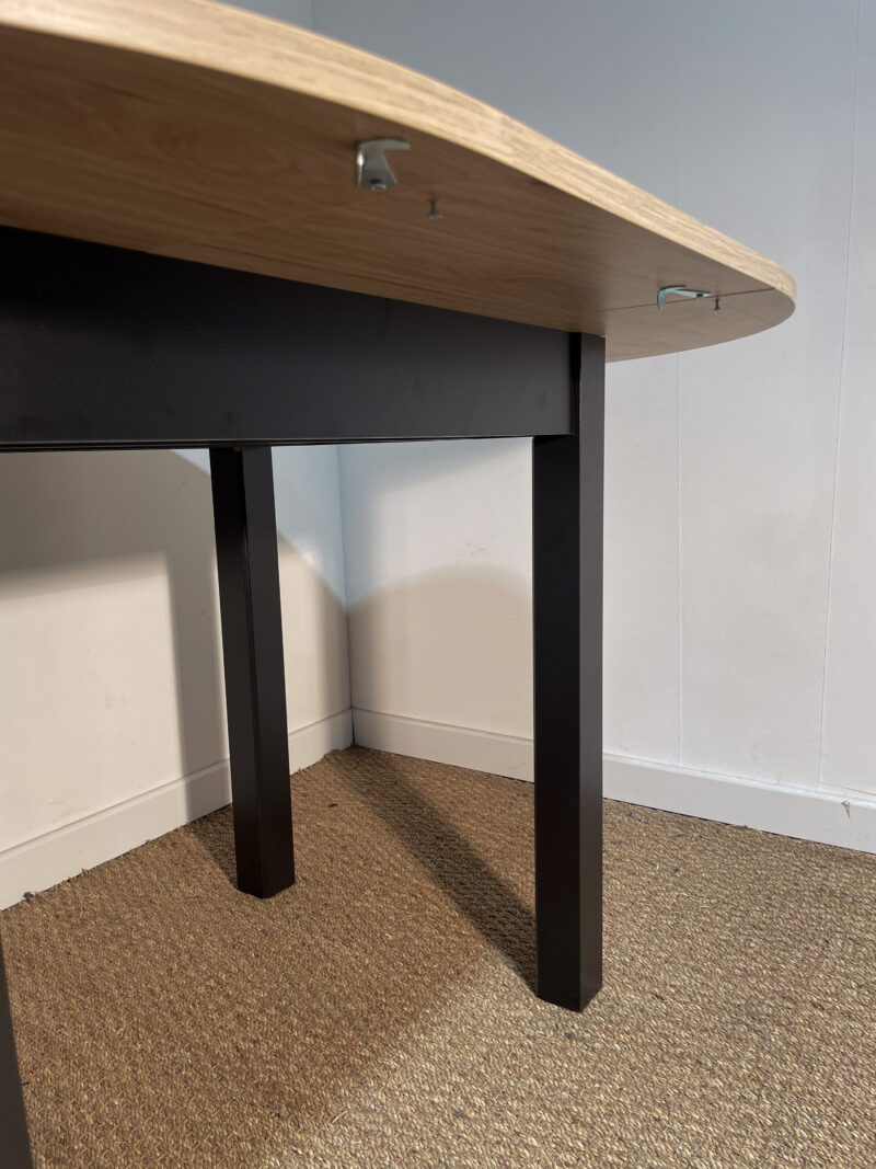 Table ronde à rallonge en bois – Image 6