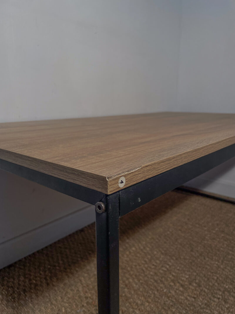 Table basse noire et bois – Image 4