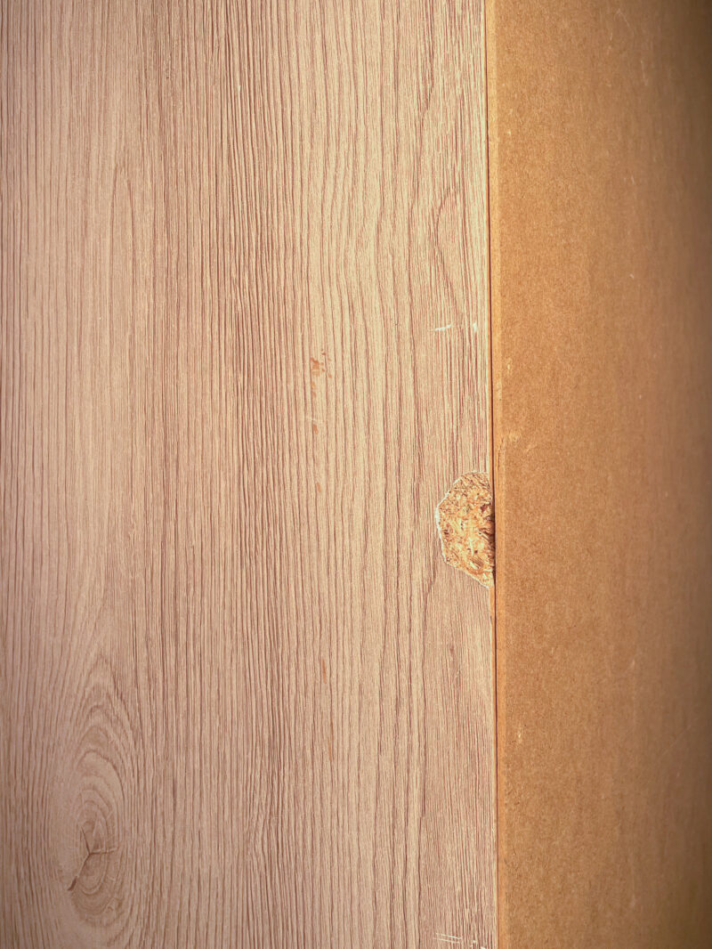 Dressing en bois à rideau – Image 8