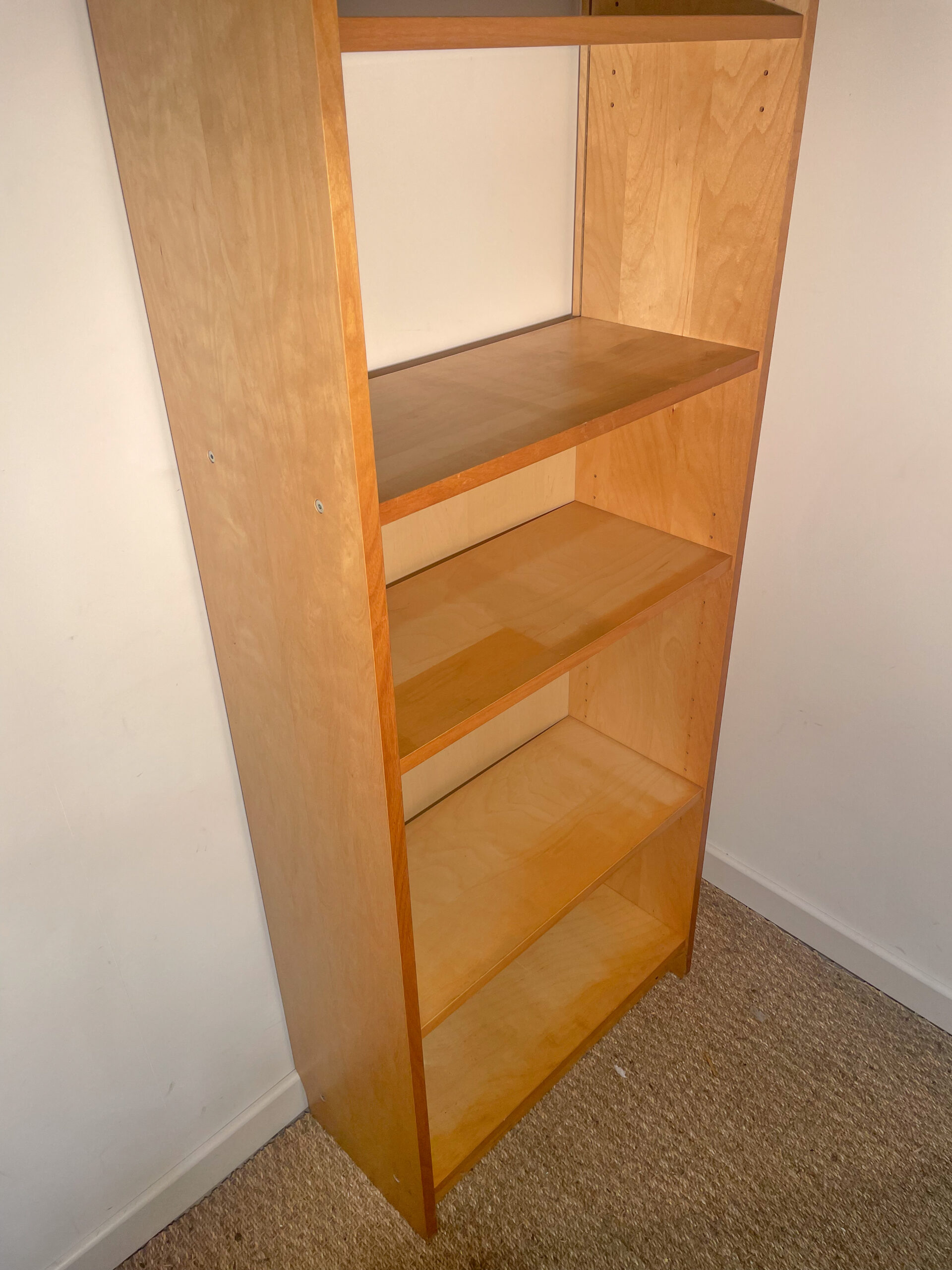 Bibliothèque BILLY en bois clair (fond manquant) – Image 4