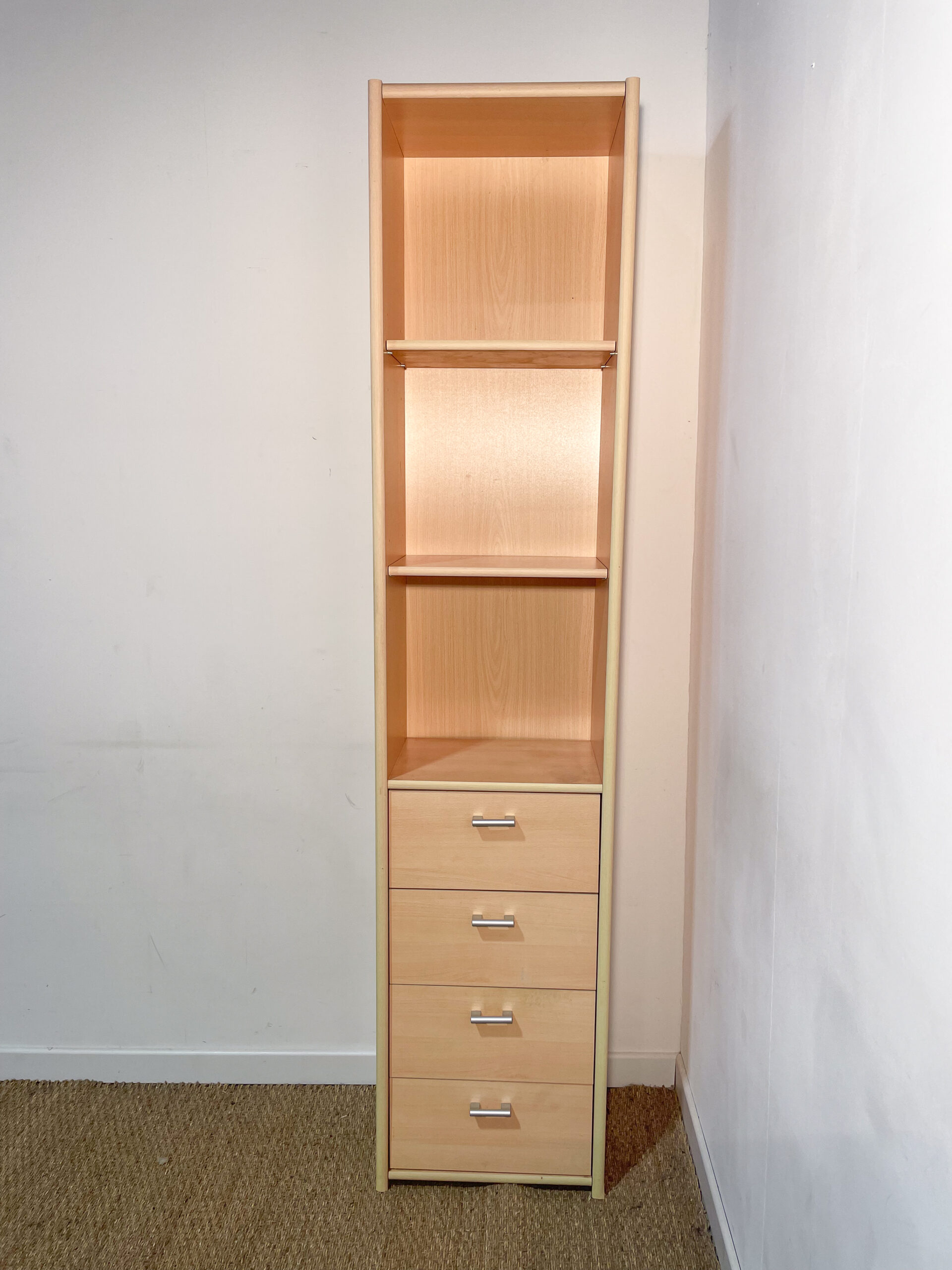 Bibliothèque claire à tiroirs – Image 2