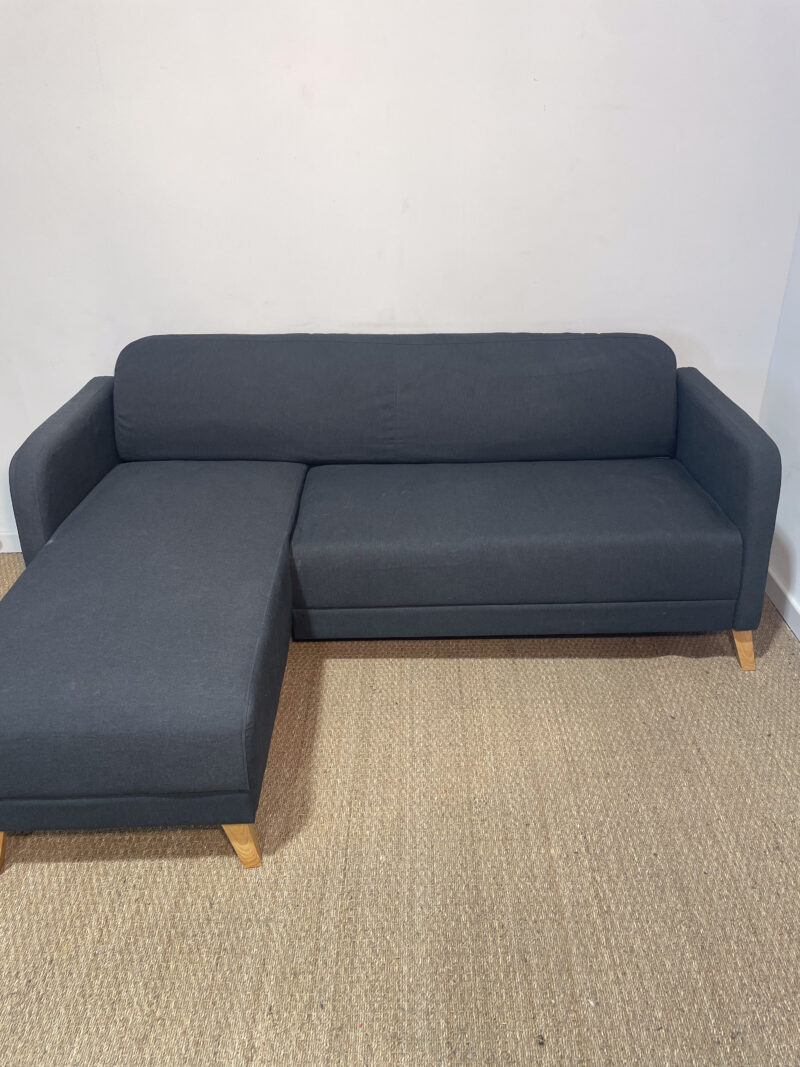 Canapé d'angle anthracite – Image 2