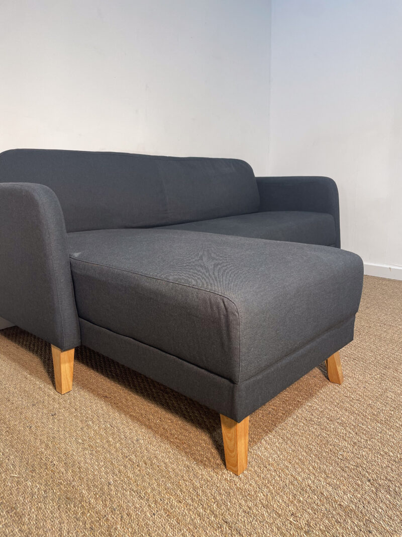 Canapé d'angle anthracite – Image 4