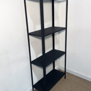 Etagère métallique noire