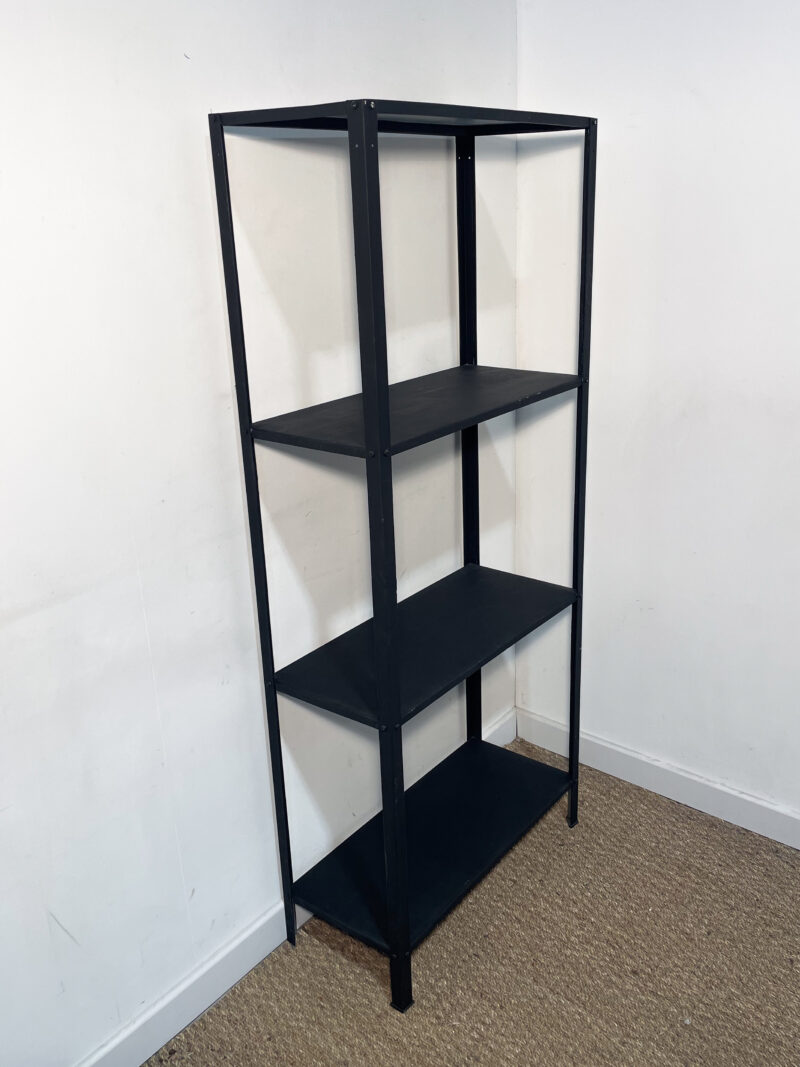 Etagère métallique noire