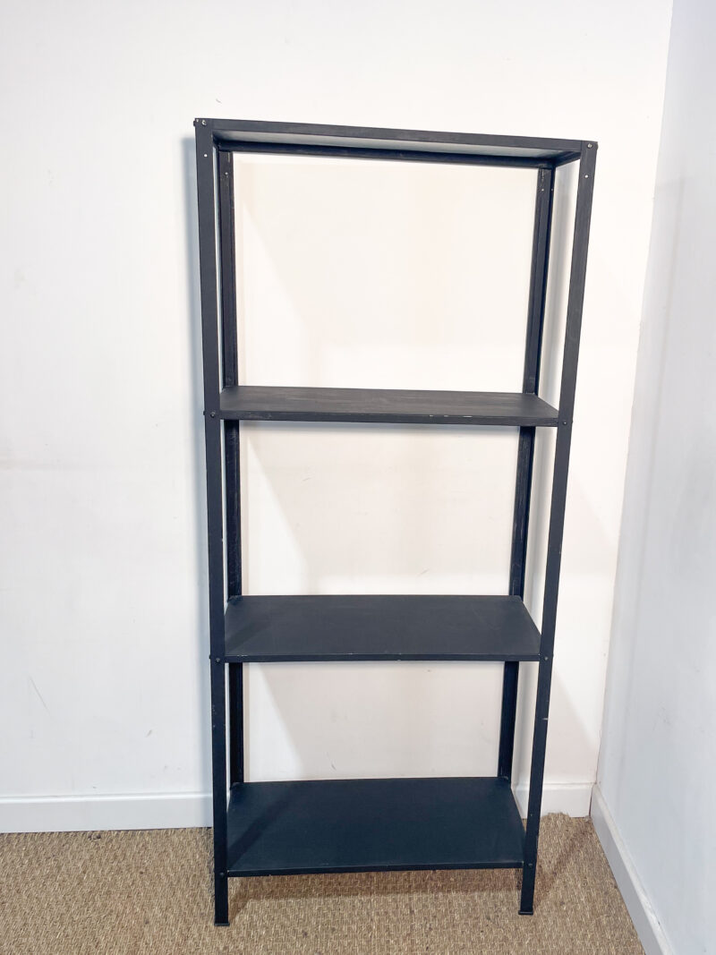Etagère métallique noire – Image 2