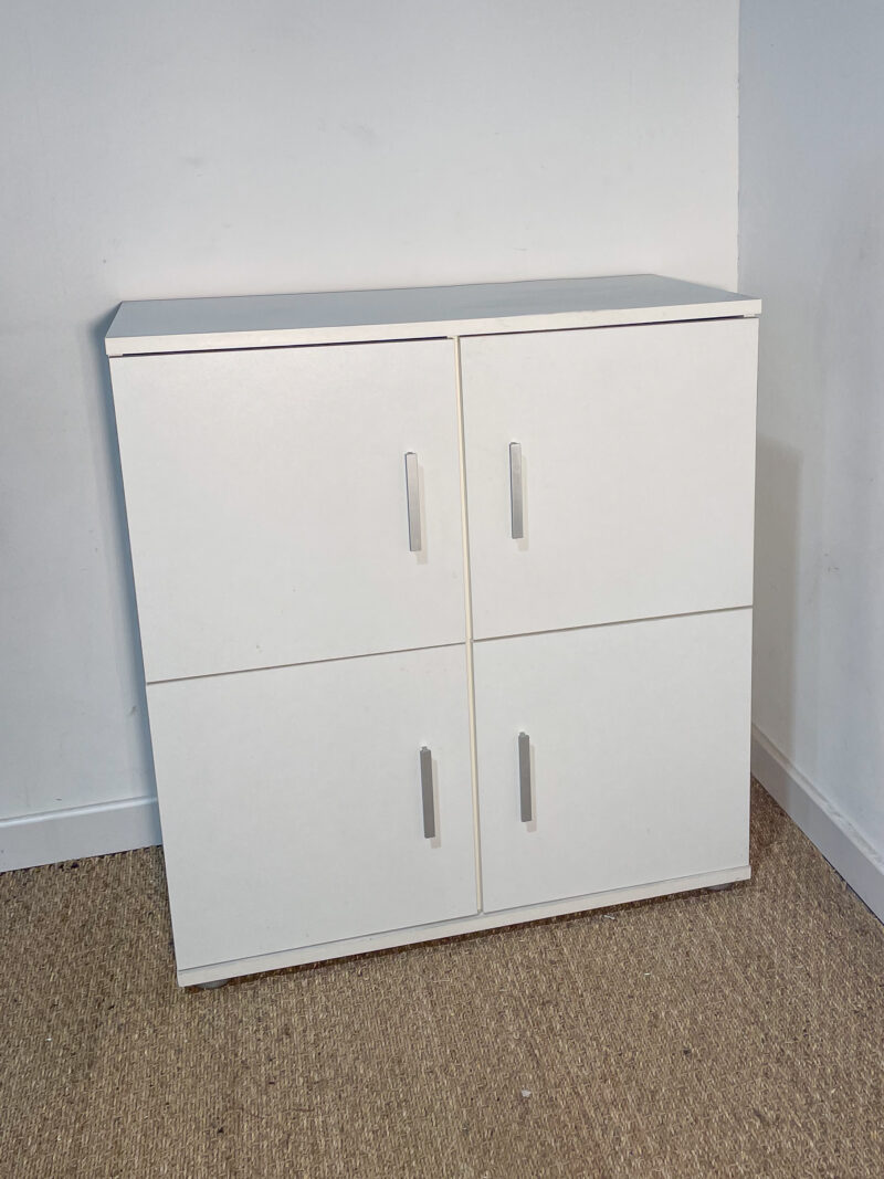 Buffet blanc carré – Image 2