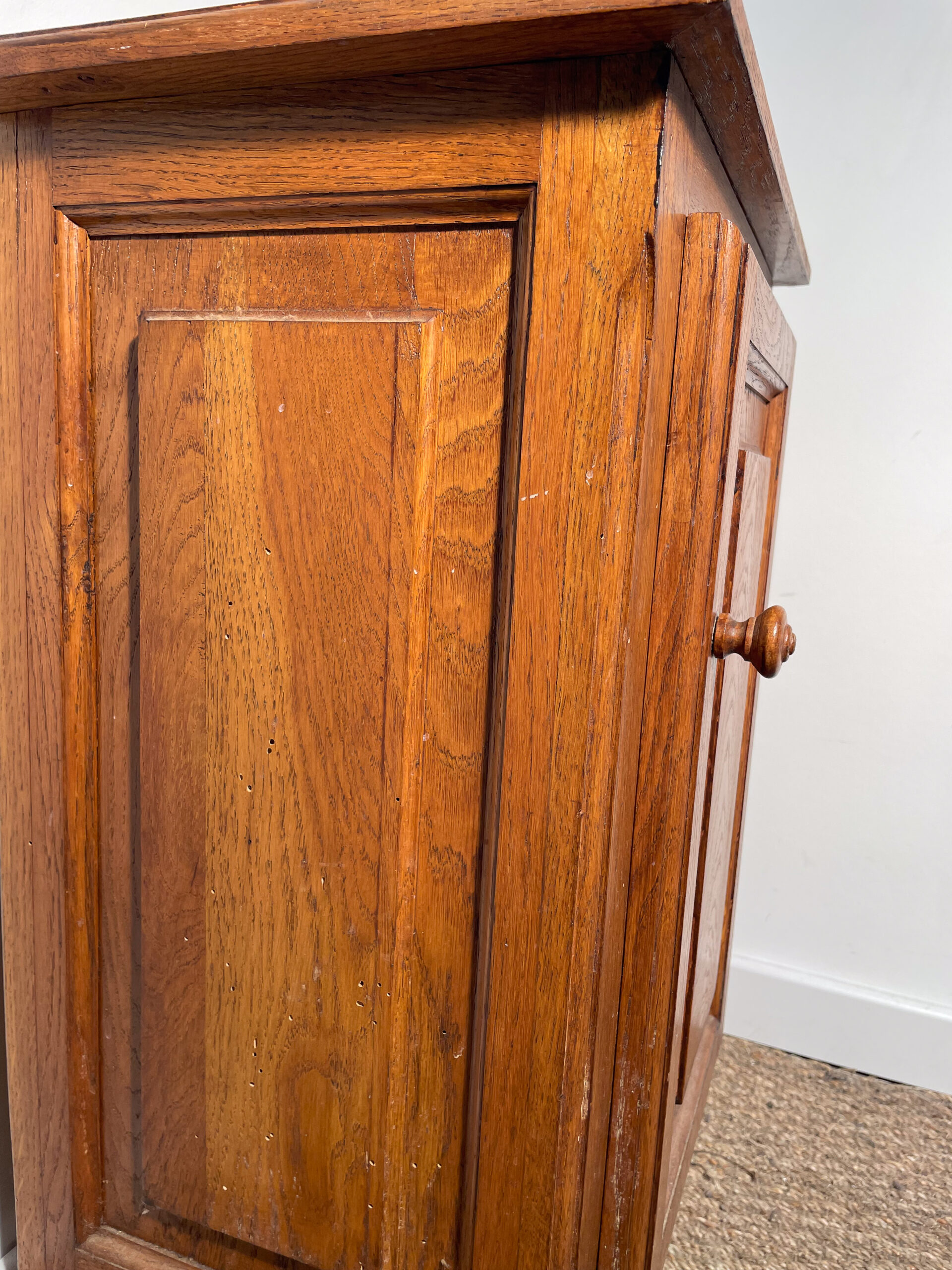 Petit meuble en bois à porte – Image 5