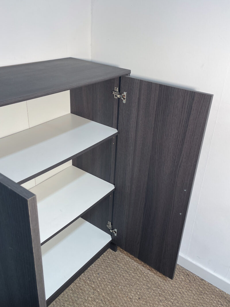Buffet en bois noir – Image 4