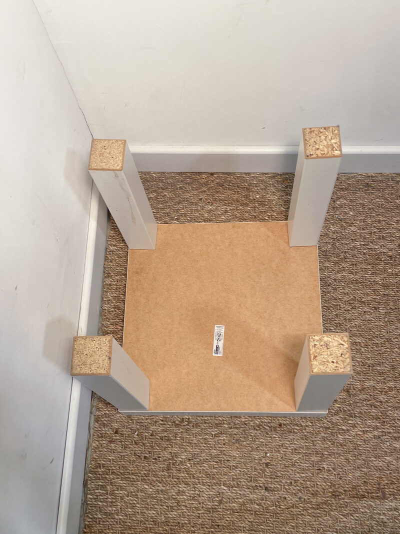 Mini table basse blanche – Image 4