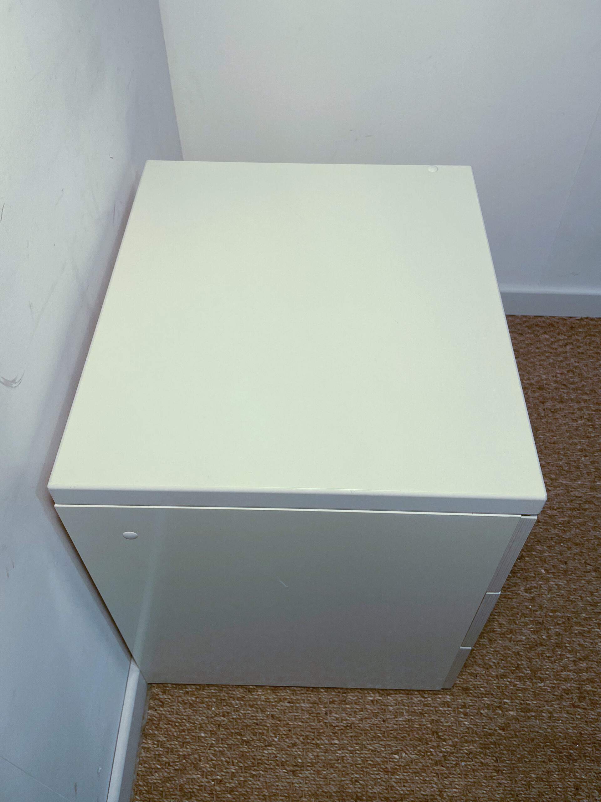Petite commode blanche/ caisson à tiroirs – Image 4