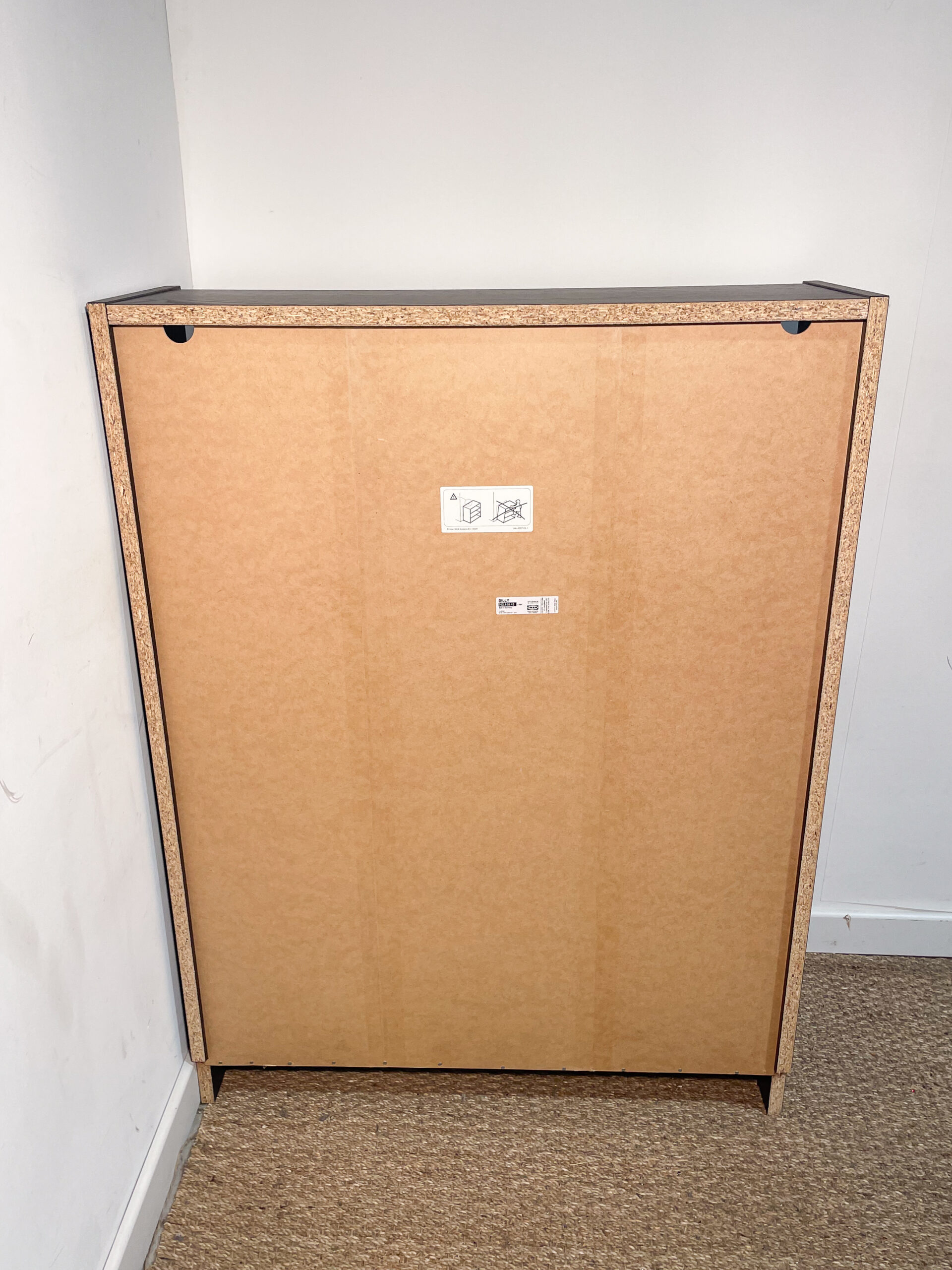 Bibliothèque basse en bois noir – Image 5